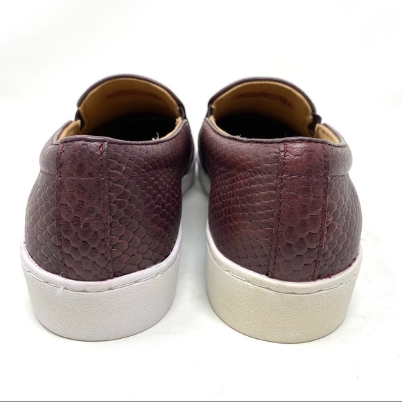 Vionic Splendid Midisnake Merlot Snake sneakers - Picture 8 of 8